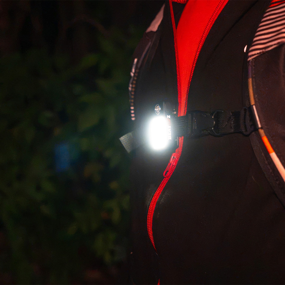 LED Clip-Lampe für Hundehalter – 80 Lumen, IPX7 & USB-C