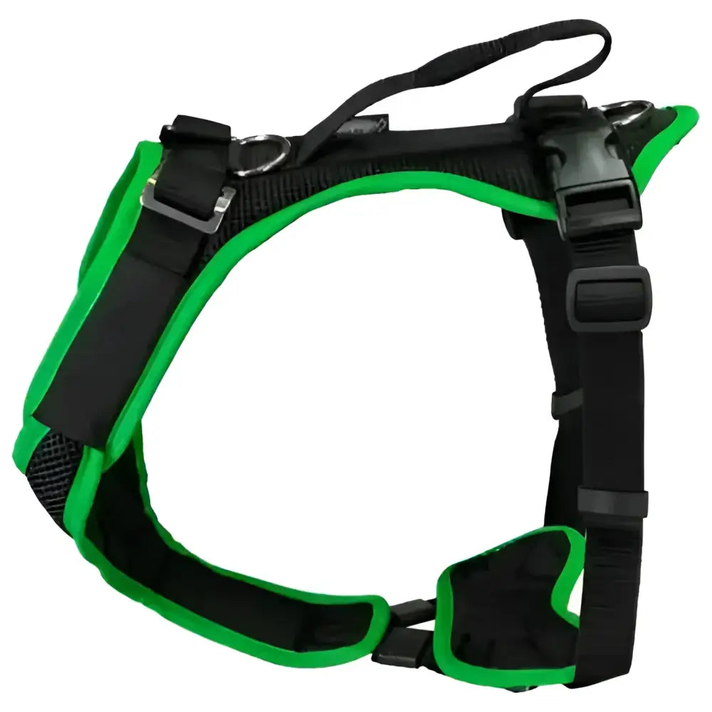 Green und black Hundegeschirr Beat Grossenbacher Vary Hundegeschirr verstellbar