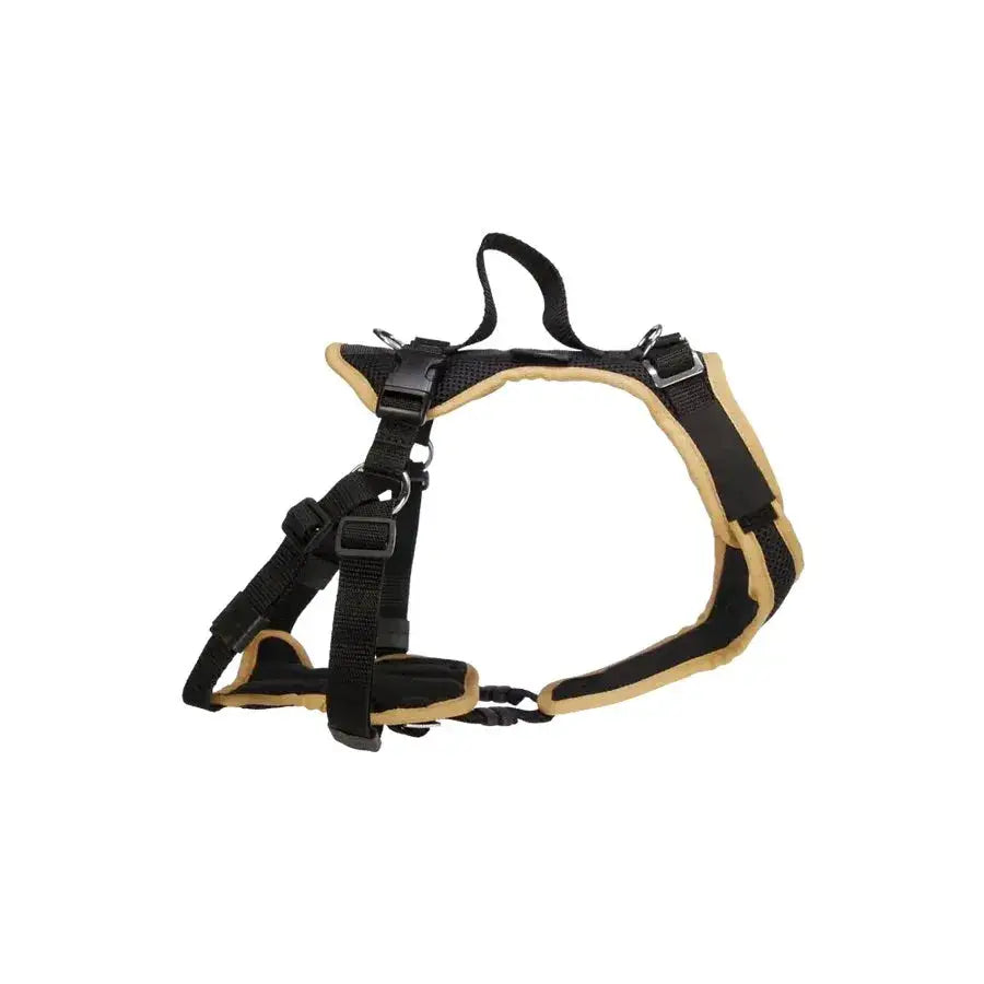 Black und tan Hundegeschirr vom Beat Grossenbacher Vary Pro Guide Hundegeschirr