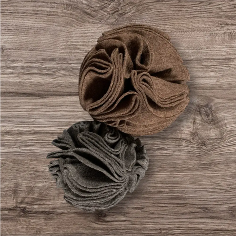 Bunte feltbrochen für artgerechten schnüffelspass mit Schnueffelball Watson