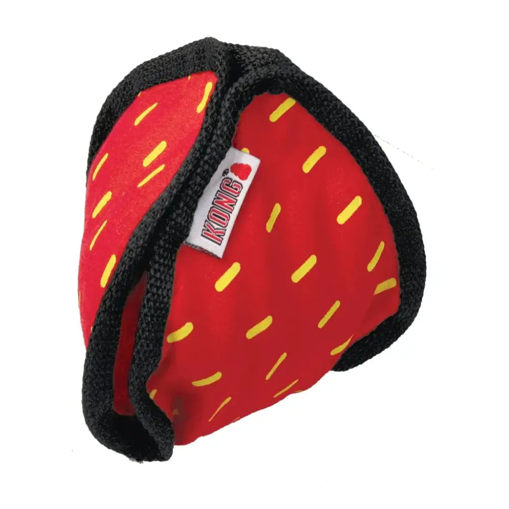 KONG Snackball für aktive Schnüffel und Hide n Treat Spiele, rotes Hundespielzeug