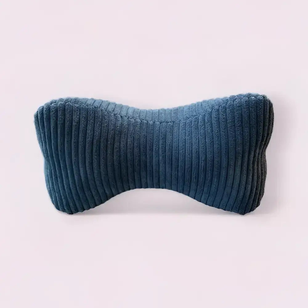 Blaue Corduroy Leseknochen als Hundespielzeug und Hundehalsband geeignet