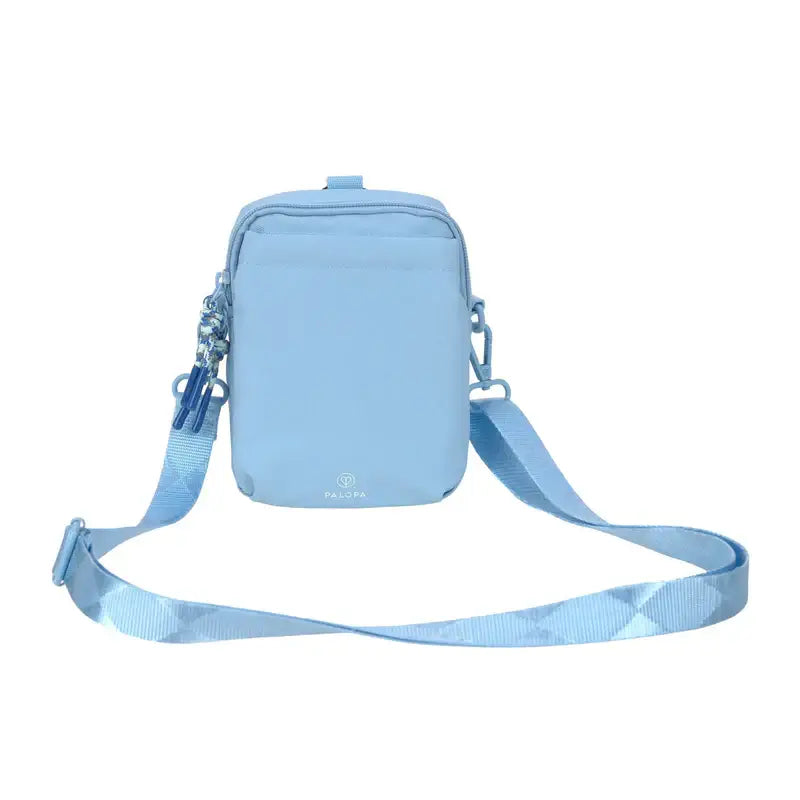 Hellblaue Palopa Greta Snack Bag mit verstellbarem Gurt und Charm, perfekt als hundehalsband oder hundespielzeug