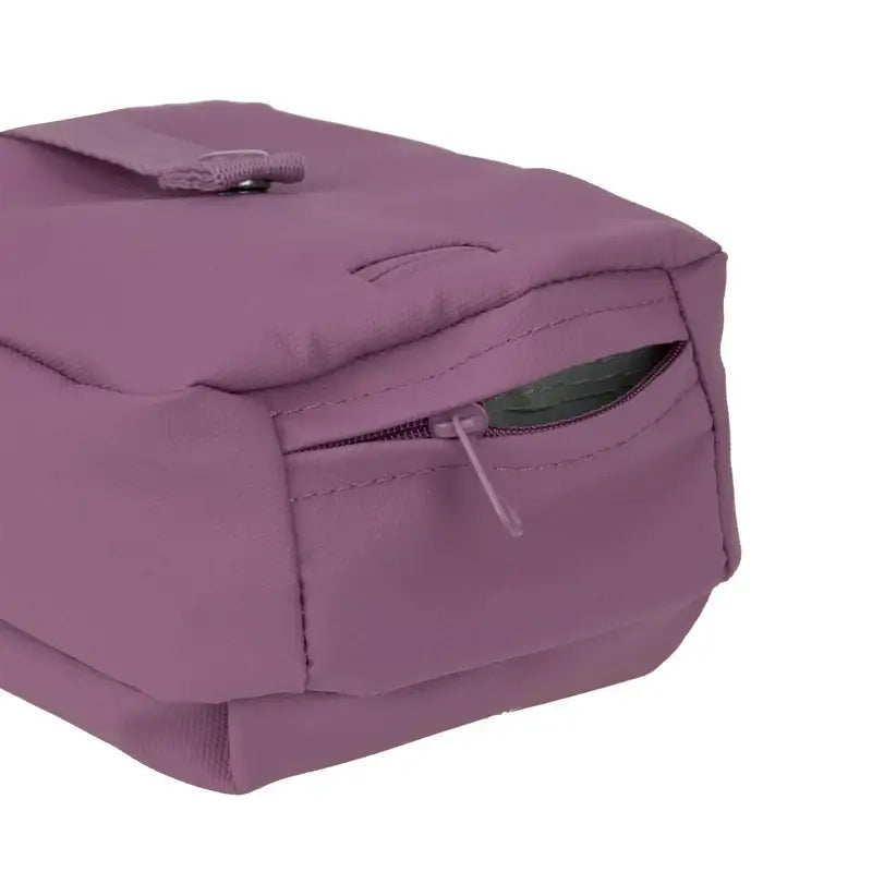 Lila Snack Bag mit offenem Reißverschluss, perfekt für Hundespielzeug oder Hundehalsband