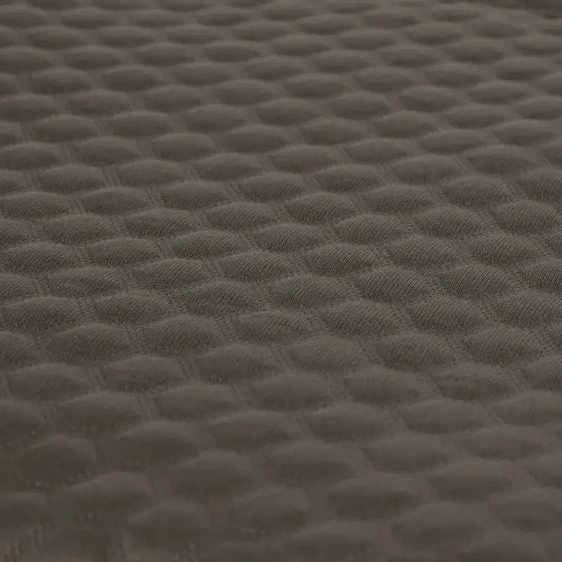 Dark braune Palopa Hundemattentasche Nobo mit texturiertem Ovallmuster, perfekt für hundespielzeug