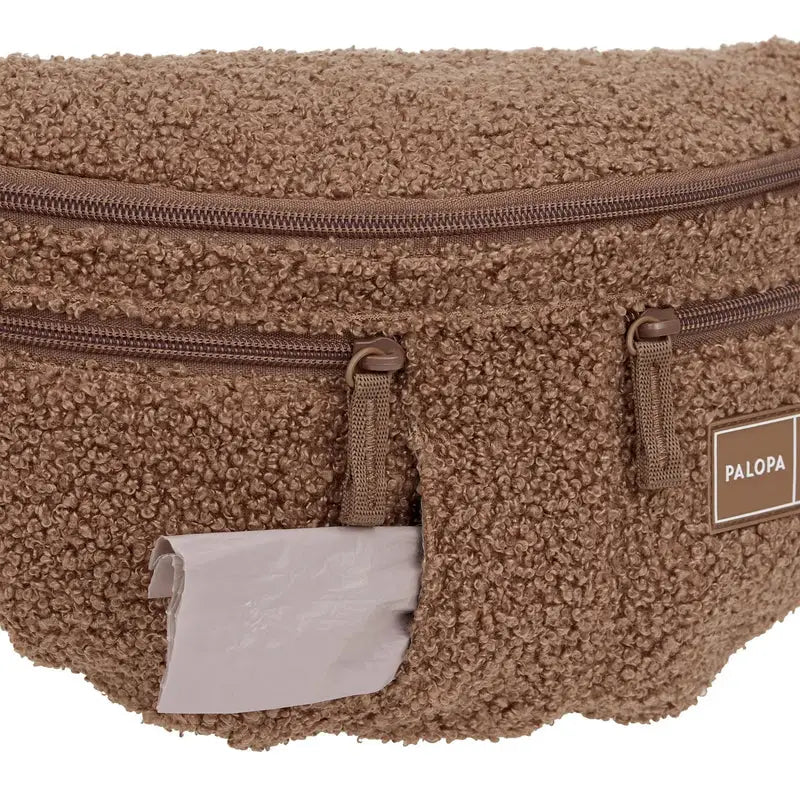 Emma Limited Edition Palopa Leckerlibeutel Teddy-Fleece mit Fanny Pack und Zippern