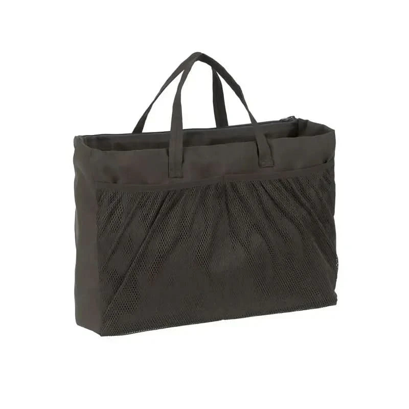Darkgraue Palopa Organizer Tasche Jari mit Mesh-Außentaschen, perfekt als Multitalent Organizer oder Dog Travel Bag