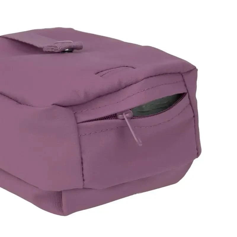 Lila Snack Bag mit offenem Reißverschluss, perfekt für Hundespielzeug oder Hundehalsband