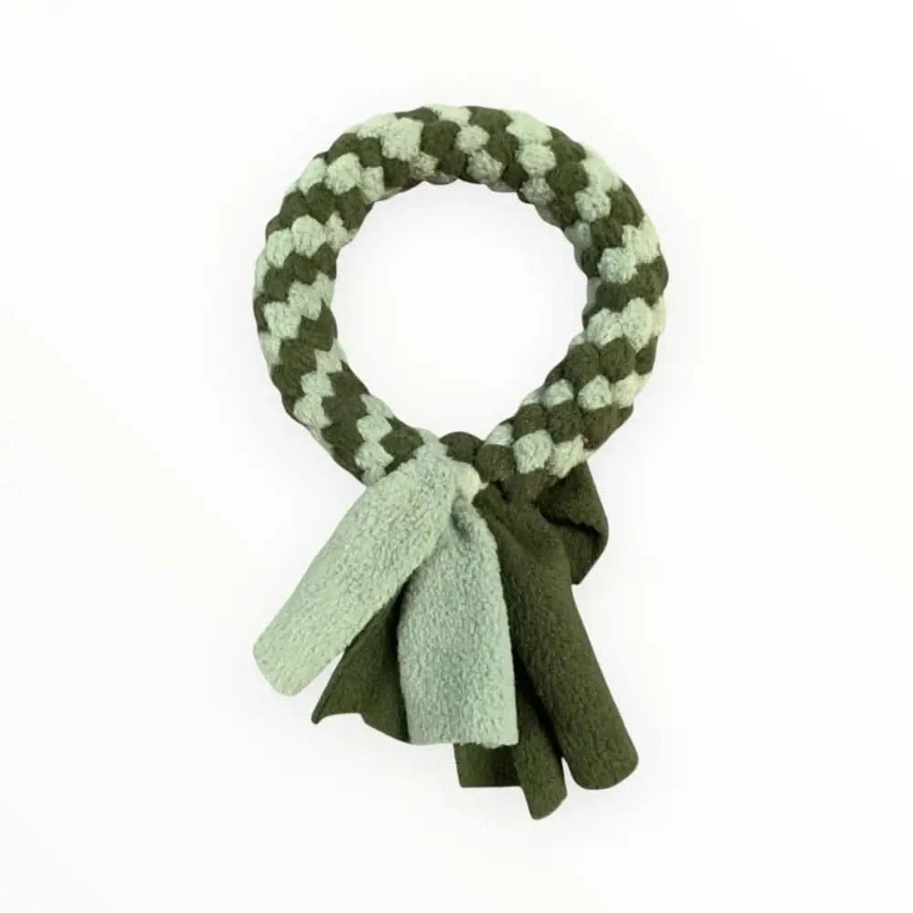 Ring Zergel Green Forrest aus Öko-tex Fleece, unvergessliche Momente für deinen Hund