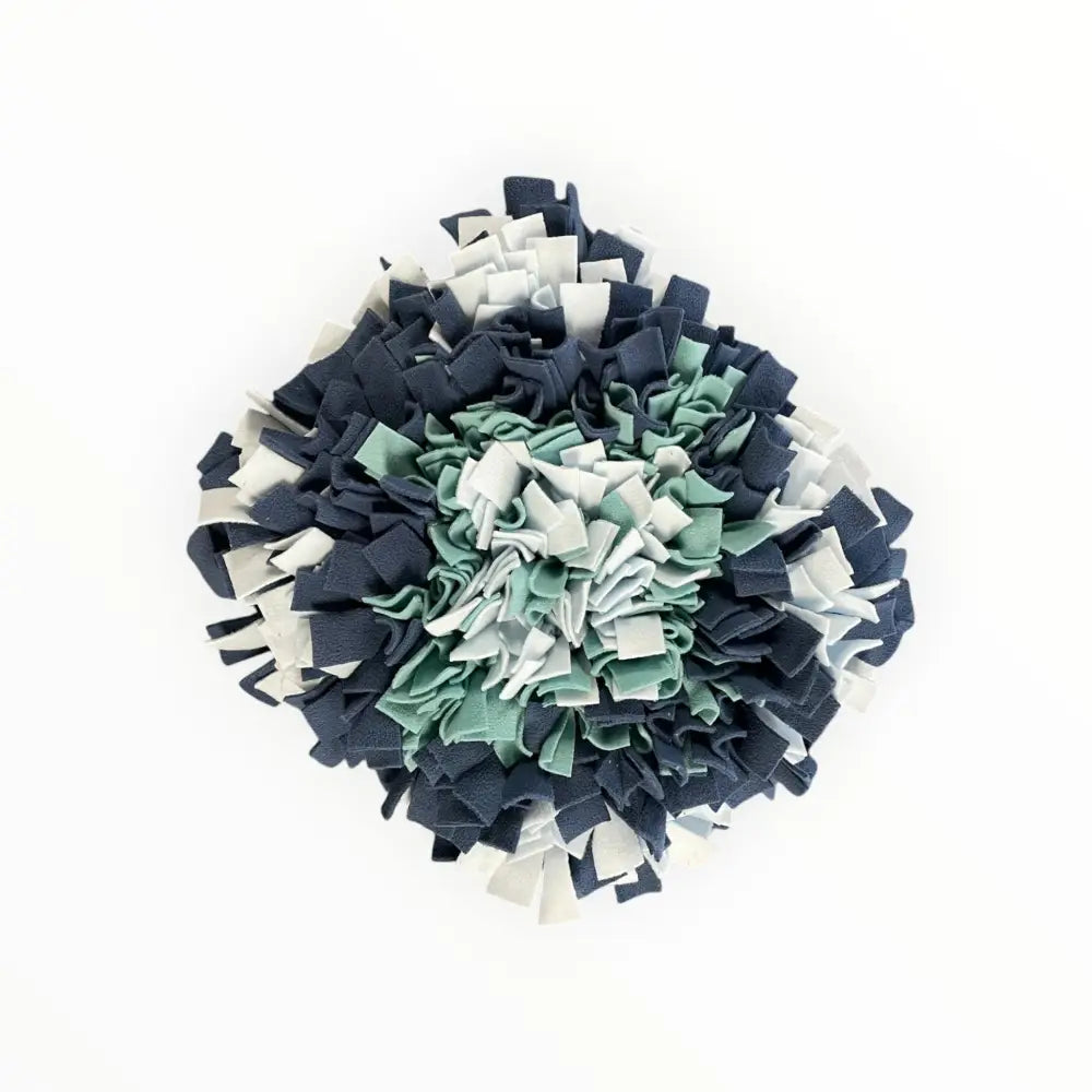 Runder Hundeteppich für geistige Auslastung, schweiz gefertigt, perfekt für Hundegesundheit