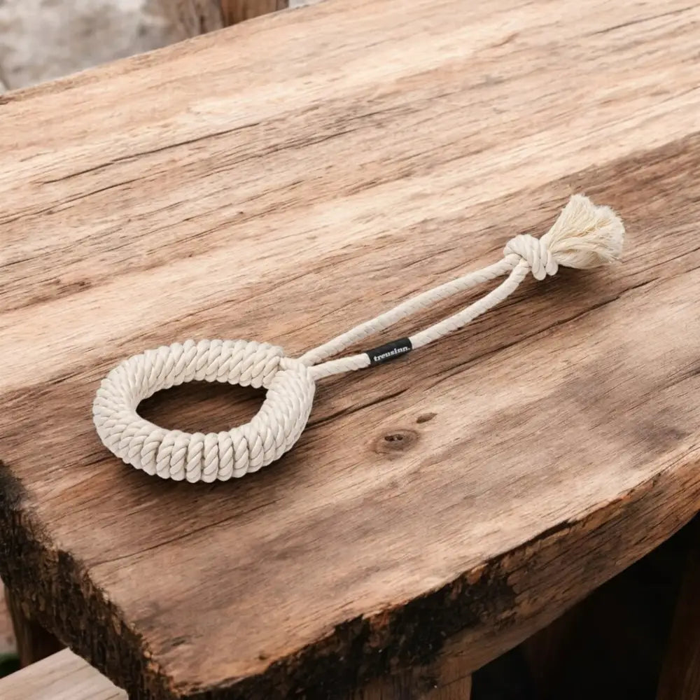 Weißes tau-spielzeug baumwolle für Hunde, eco tau-spielzeug LOOPY Baumwolle