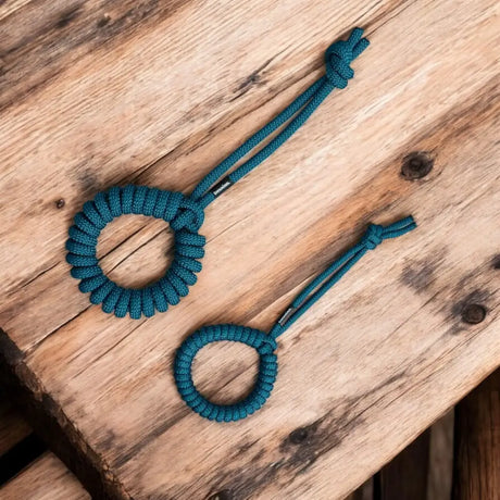 Teal rope keychains tau-spielzeug loopy petrol, tolles Tau-Spielzeug LOOPY Petrol