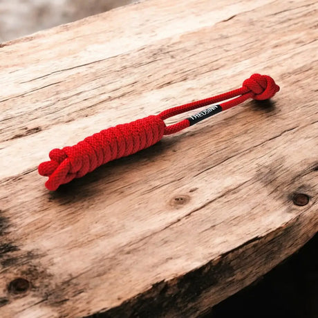 Red knoten Seil Hundespielzeug von Treusinn Tau-Spielzeug SPIELY mit robustem Design