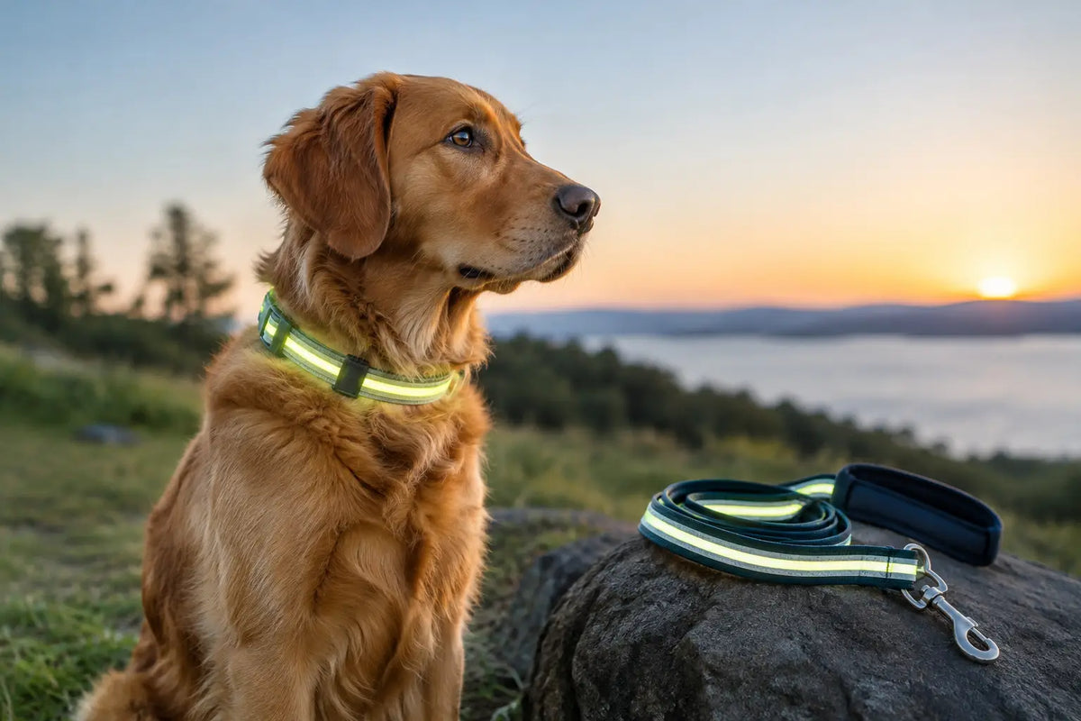 Brauchen Hunde reflektierende Halsbänder?