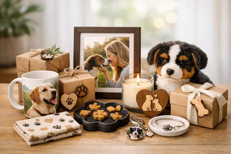 Schöne Geschenke für Hundefreunde mit Herz