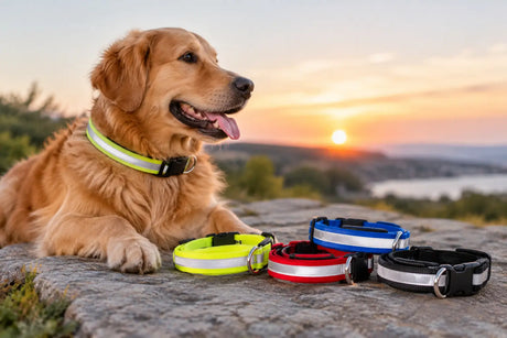 Reflektierendes Hundehalsband auswählen leicht gemacht