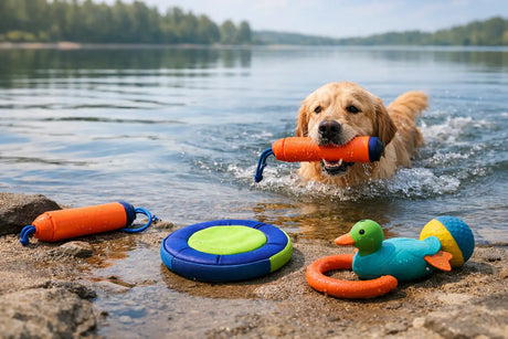Apportierspielzeug für Wasser richtig wählen