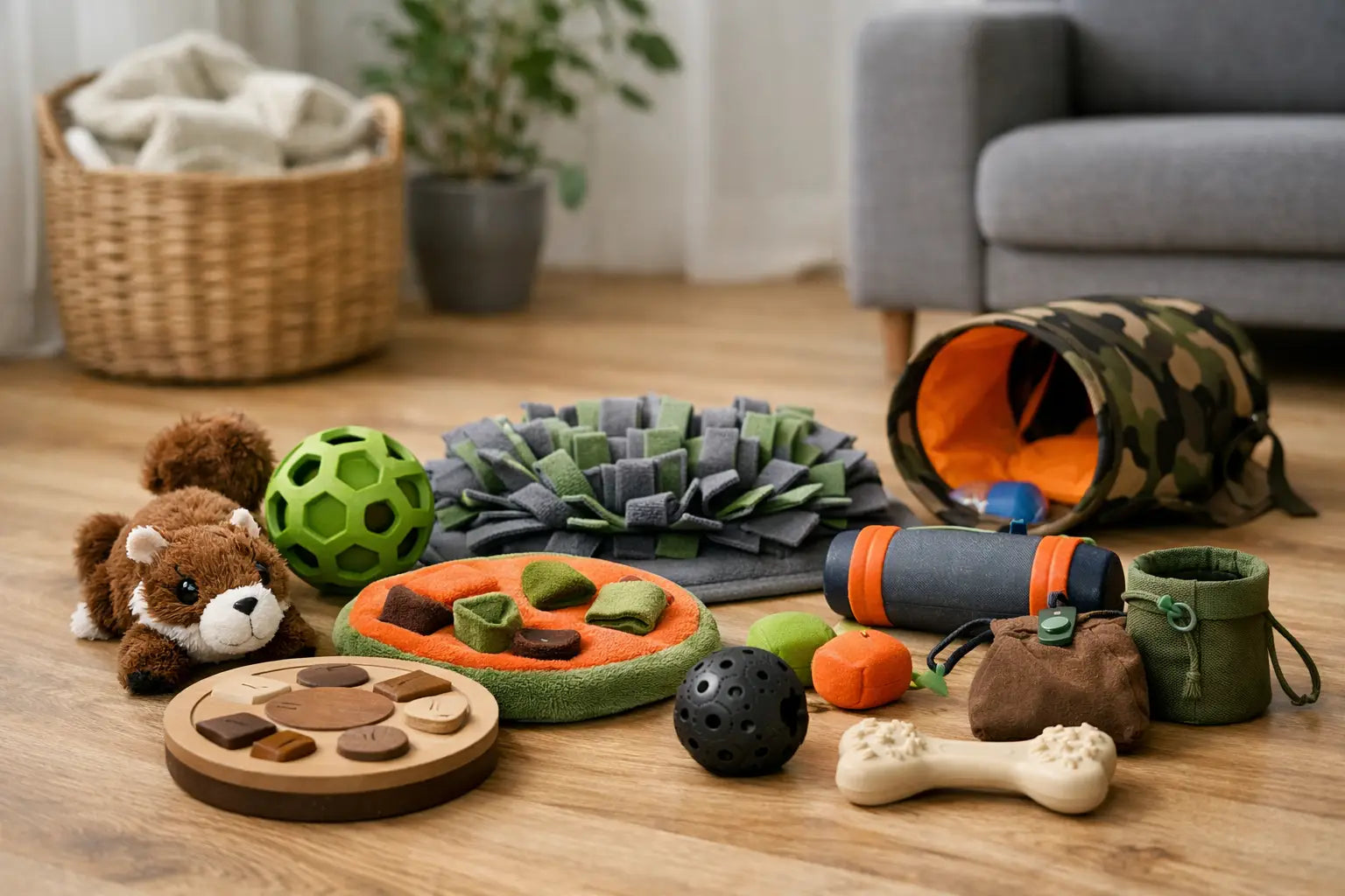 Beste Hundespielzeuge für Suchspiele im Alltag
