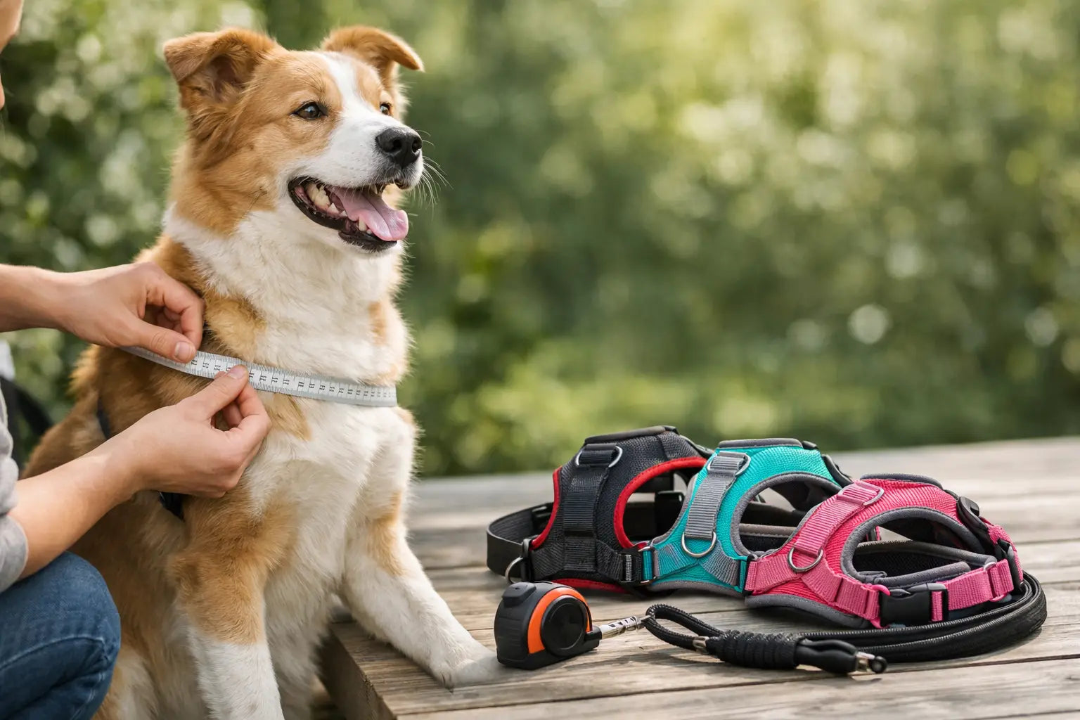 Brustgeschirr für Hund ausmessen leicht gemacht