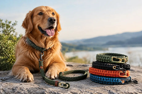 Die passende Paracord Leine für deinen Hund