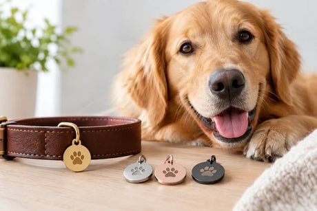 Personalisierte Hundemarke Gravur wählen