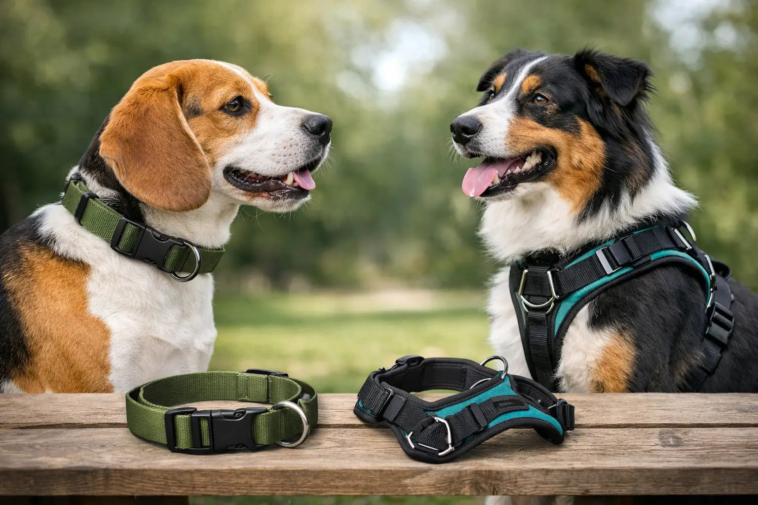 Halsband oder Geschirr beim Hund?