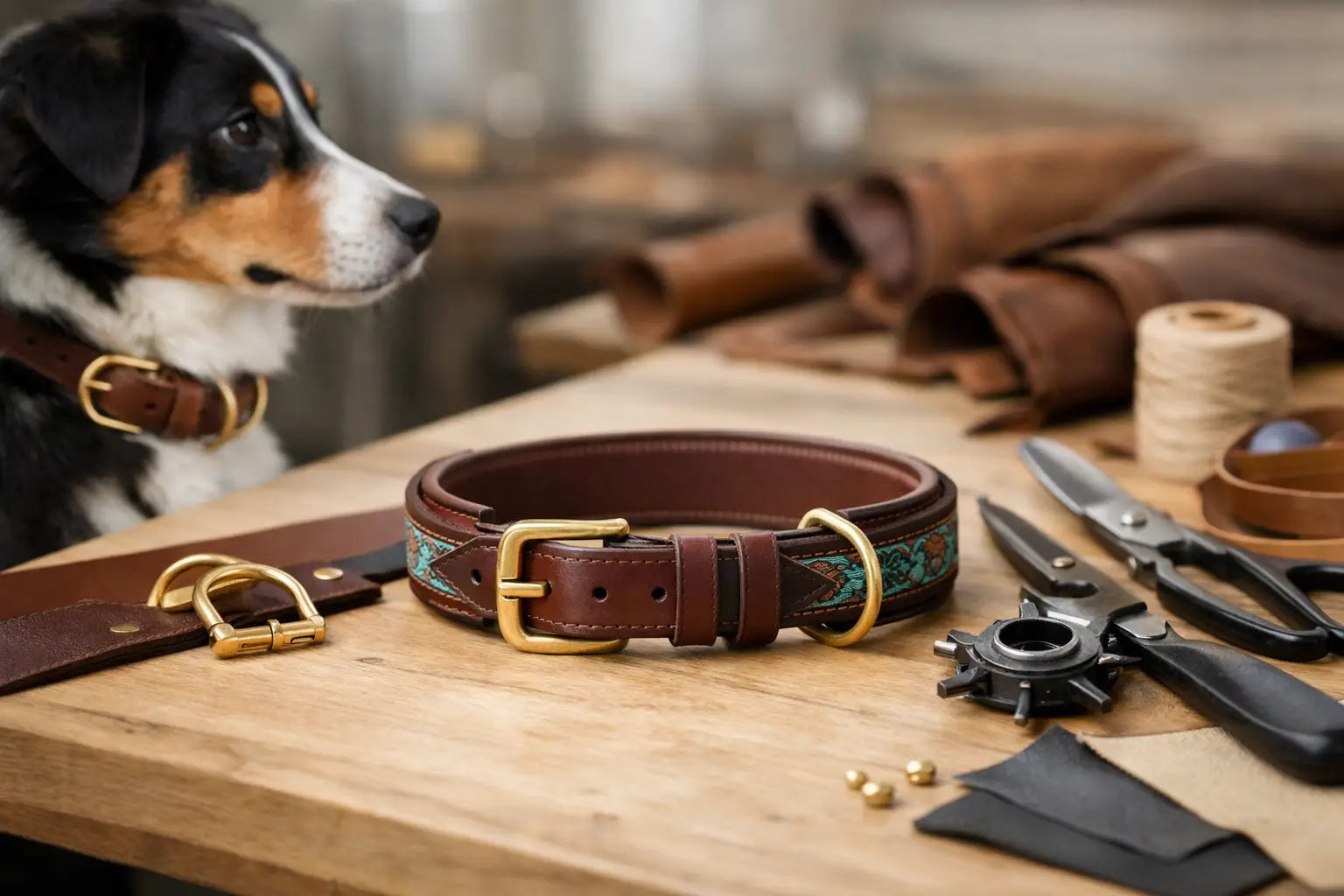 Hundehalsband nach Mass anfertigen lassen