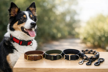 Hundehalsband-Material richtig wählen für Komfort