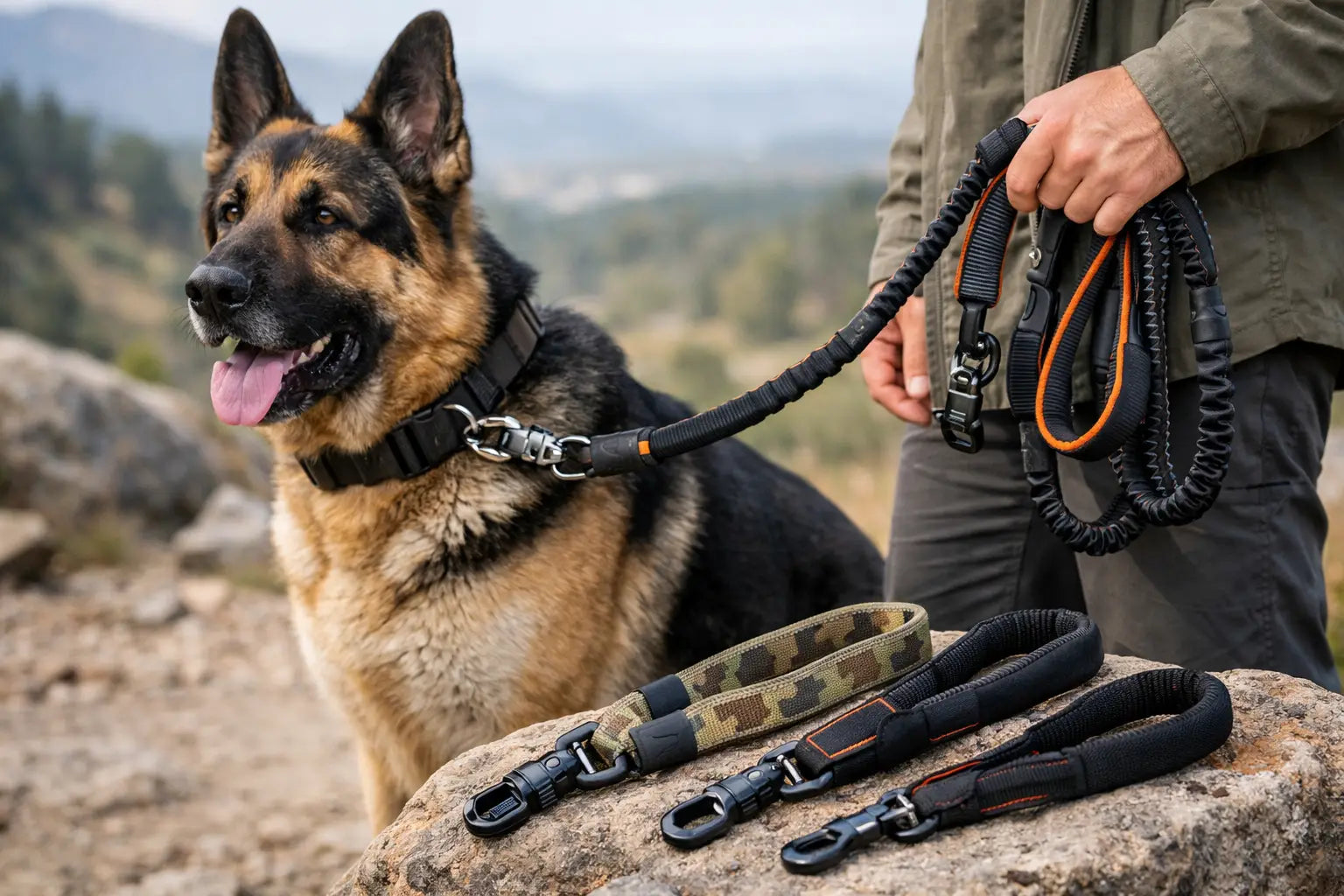 Robuste Hundeleine für grosse Hunde wählen