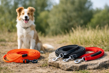 Schleppleine oder Führleine beim Hund?