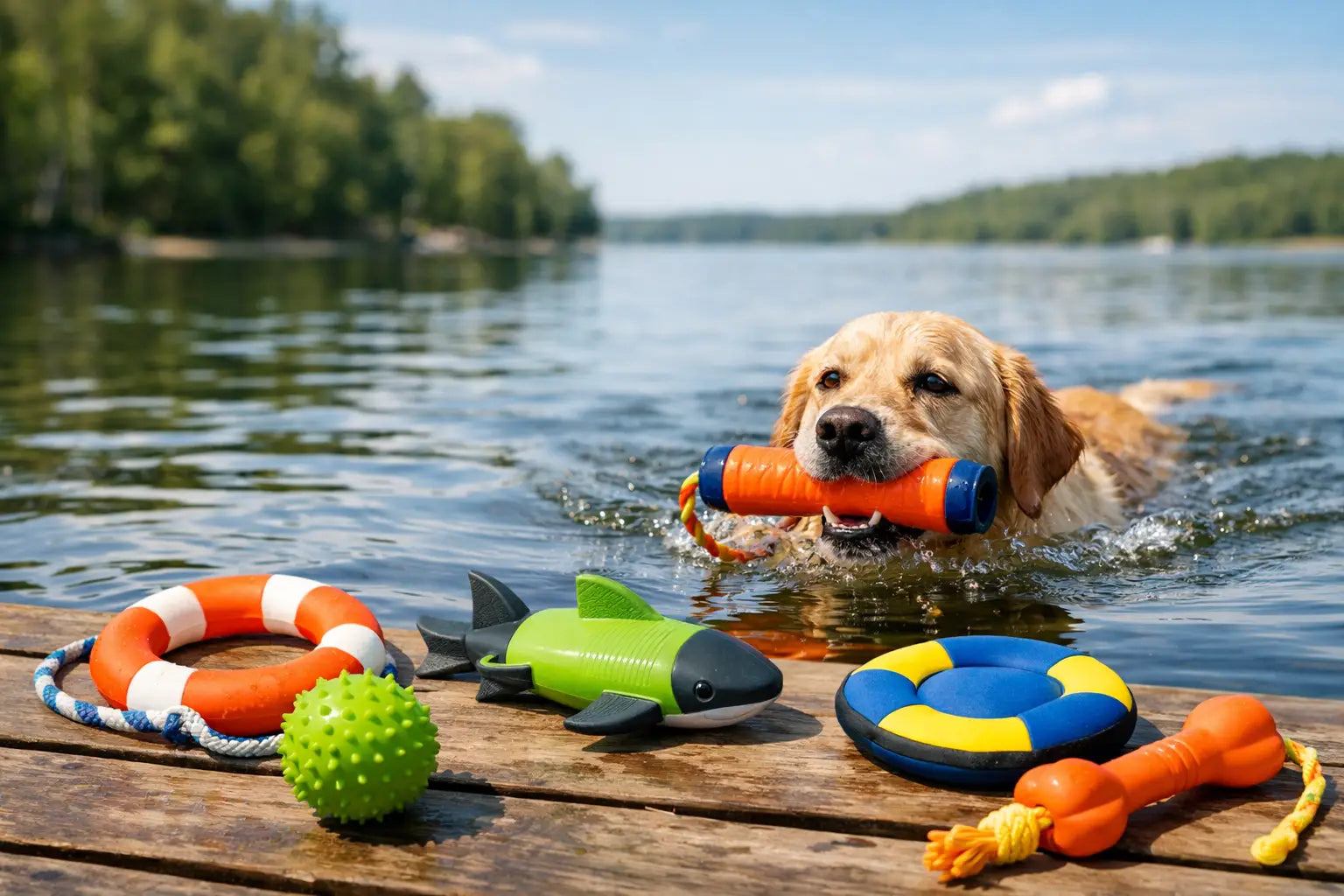 Schwimmspielzeug für Hunde richtig wählen