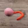 Jumping Schleuder-Filzball aus regionaler Bio-Schurwolle