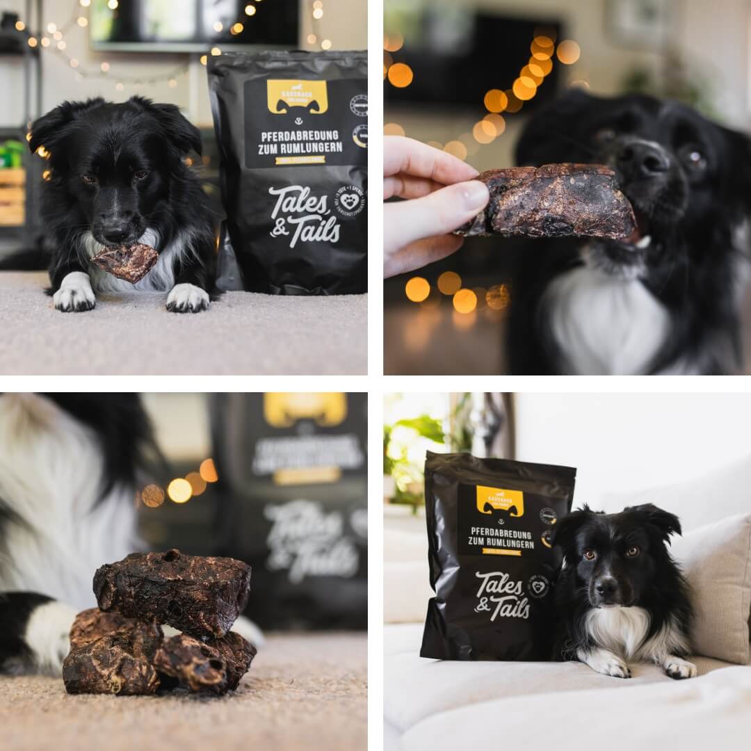 PferdAbredung zum Rumlungern - 100% Pferdelunge - Kauartikel für Hunde