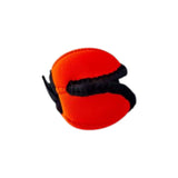 Puppingtons Lotusball Pod interaktiver Trainingsball Orange mit Klettverschluss-Fach für Snackbelohnung