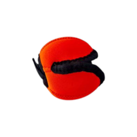 Puppingtons Lotusball Pod interaktiver Trainingsball Orange mit Klettverschluss-Fach für Snackbelohnung