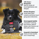 Tales & Tails Ich verlier die BeHIRSCHung Fleisch Leckerli aus 100% Hirsch