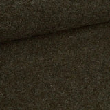 Dark olivgrüner Wollstoff mit fuzzy Textur, perfekt für artgerechten Schnüffelspass mit dem Schnueffelball Watson