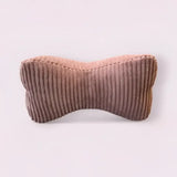 Leseknochen aus Cordsamt in dusty rose, ideal als hundespielzeug oder hundehalsband