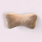 Beige Leseknochen aus Cordsamt, perfekt als Hundespielzeug oder Hundehalsband