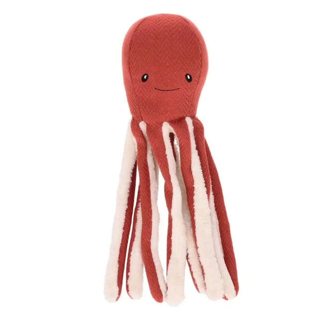 Nachhaltiges Hundespielzeug paws4earth recycled Oktopus aus PET-Flaschen