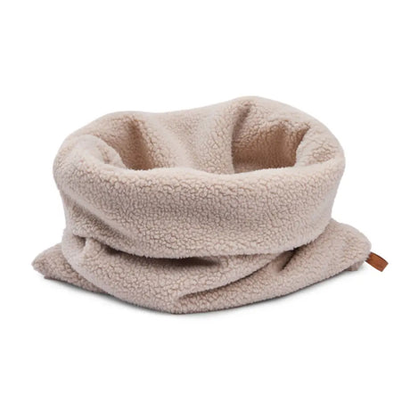 Kuschelsack 4-in-1 Kuschelhöhle für Hunde in beigem Teddy-Material mit Höhle, Körbchen und Schmusedecke