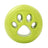 Bunter runder Outward Hound Orbee-Tuff Nooks Hundespielzeug mit Pfoten-Lochmustern