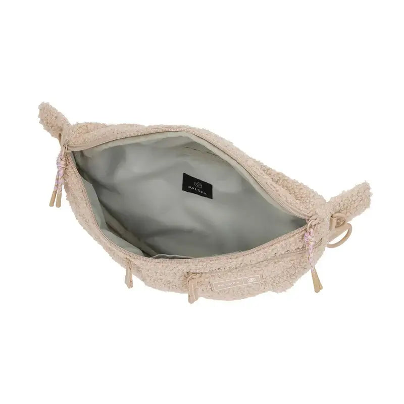 Offene, flauschige helle Palopa Leckerlibeutel Emma Limited Edition mit schwarzem Label