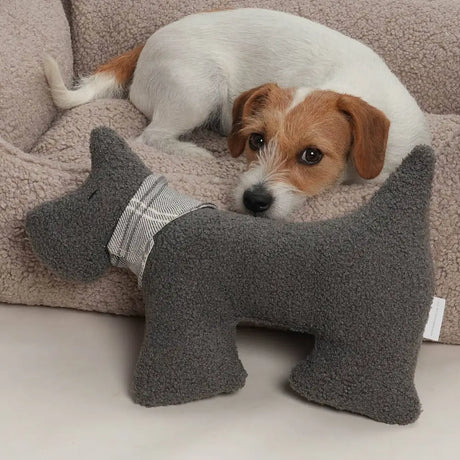 Plüschhund FRED Paddy mit Halstuch, bester Kumpel, schöne Geschenkidee, nur schonendes antrocknen