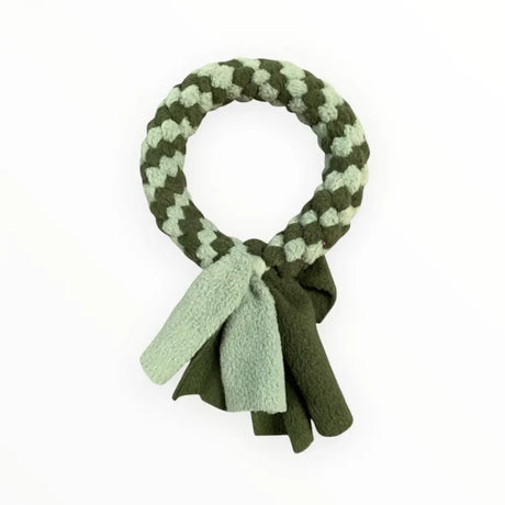 Ring Zergel Green Forrest aus Öko-tex Fleece, unvergessliche Momente für deinen Hund