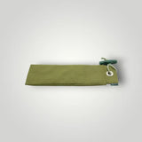 Olive grüner Canvas Fall mit Toggle für Romneys Nylon Futterdummy, Nylon Futterdummy