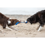Zwei Hunde spielen mit treusinn Tau-Spielzeug SPIELY, robustes Design, Hundespielzeug