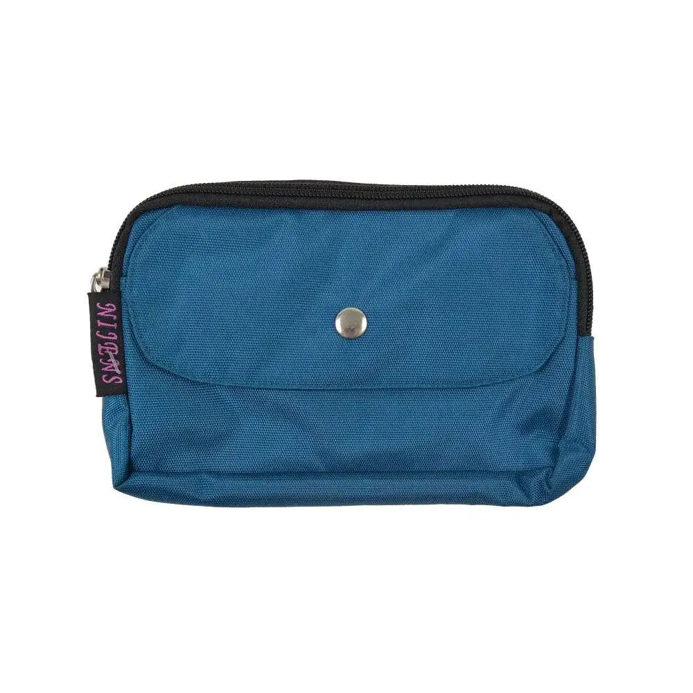 Wasserabweisende Leckerli-Tasche Arizona von Nijens mit teal zippered Flap, sichere Befestigung