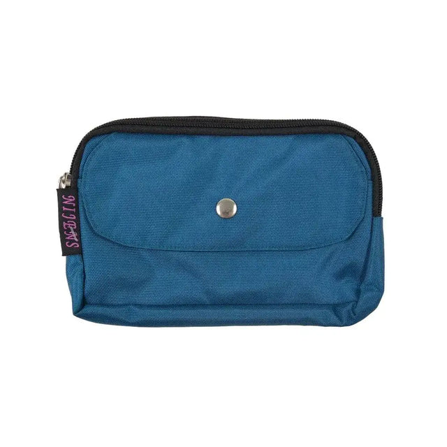 Wasserabweisende Leckerli-Tasche Arizona von Nijens mit teal zippered Flap, sichere Befestigung